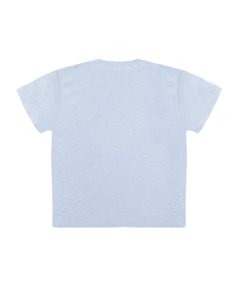 The 1950s Boxy Tee - Sky