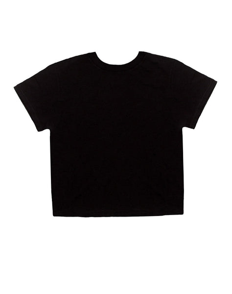 The 1950s Boxy Tee - Black