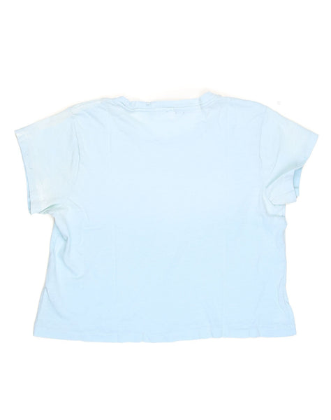 The 1950s Boxy Tee - Faded Blue