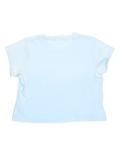 The 1950s Boxy Tee - Faded Blue