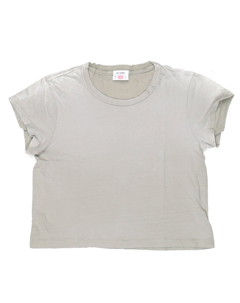 The 1950s Boxy Tee - Faded Sand