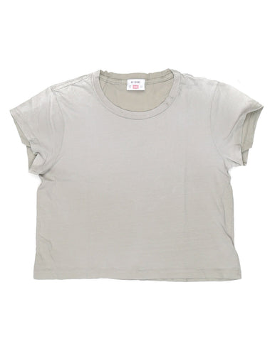 The 1950s Boxy Tee - Faded Sand