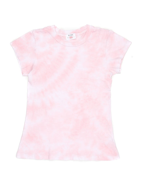 The 1960s Slim Tee - Pink Tie Dye