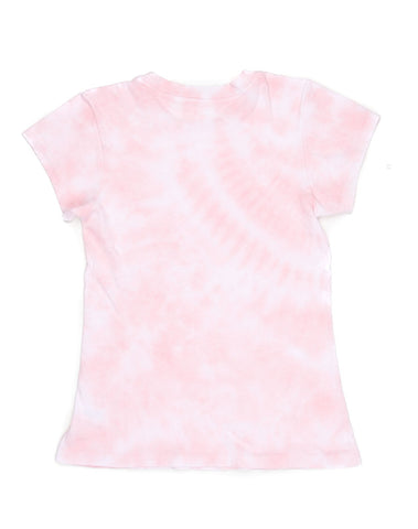 The 1960s Slim Tee - Pink Tie Dye