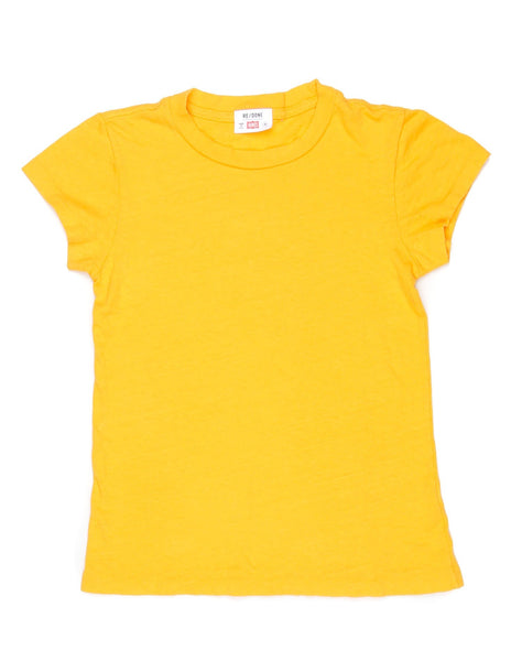 The 1960s Slim Tee - Golden Rod