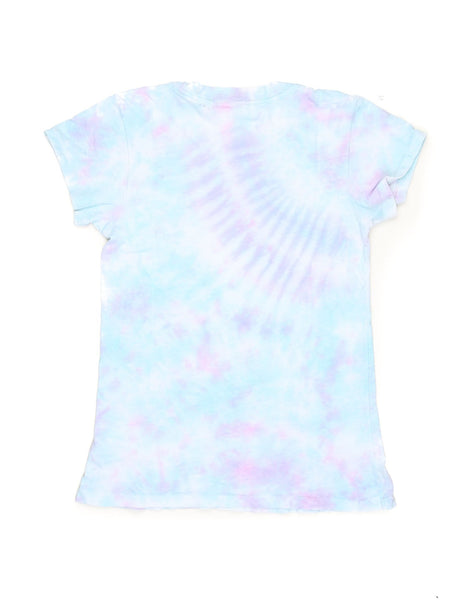 The 1960s Slim Tee - Blue Tie Dye