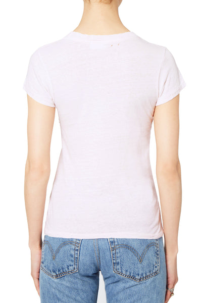 The 1960s Slim Tee - Sun Faded Pink