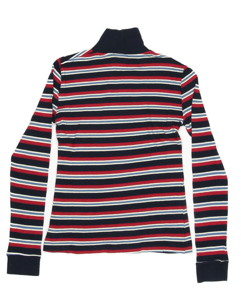 1960's Striped Slim Turtleneck - Multi