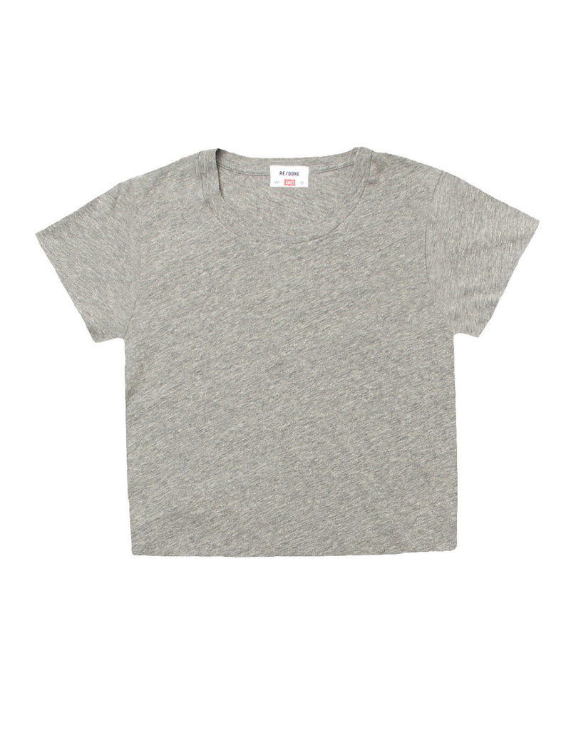 The 1950s Boxy Tee - Heather