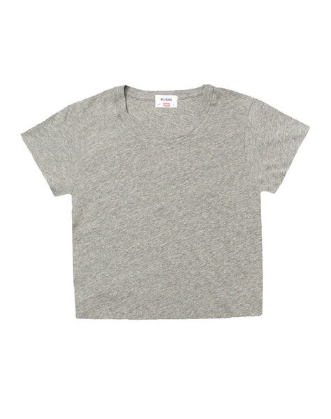 The 1950s Boxy Tee - Heather
