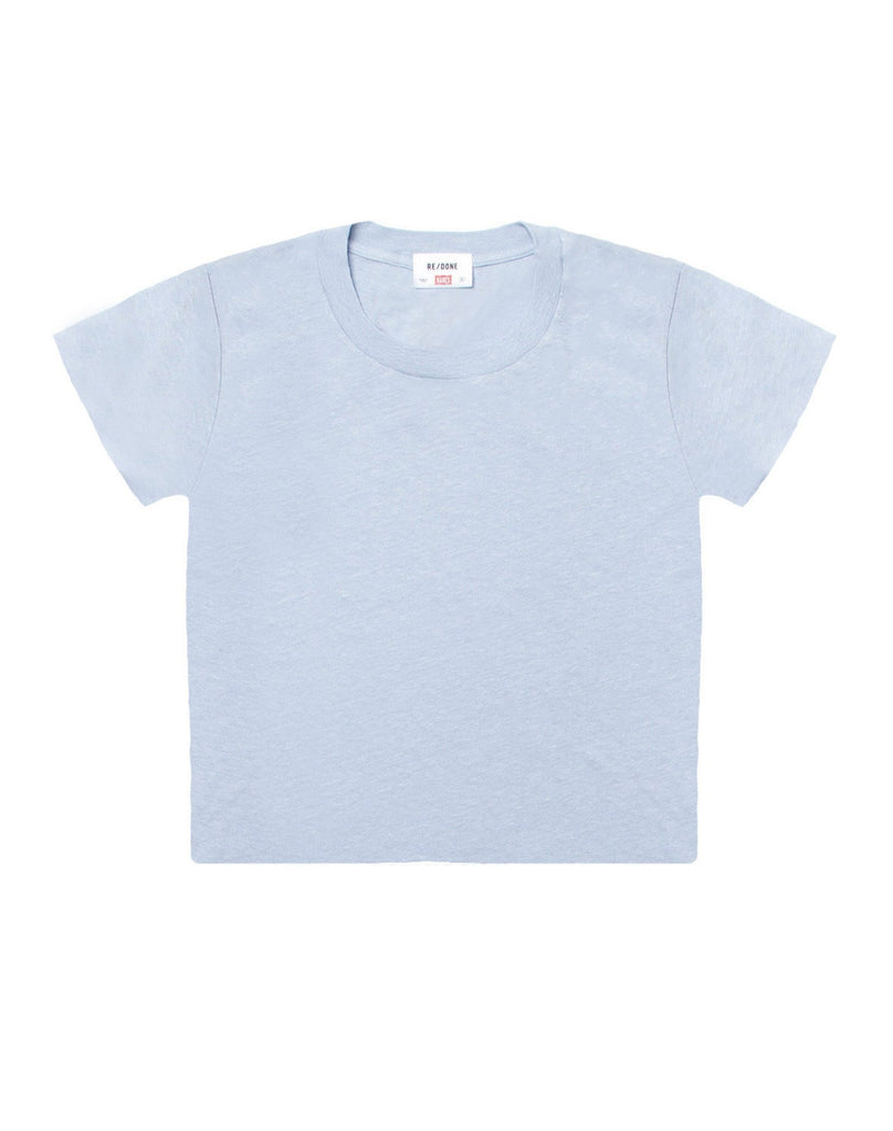 The 1950s Boxy Tee - Sky