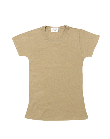 The 1960s Slim Tee - Sand