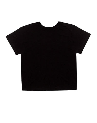 The 1950s Boxy Tee - Black