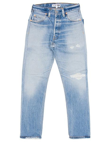 High Rise Ankle Crop - INDIGO